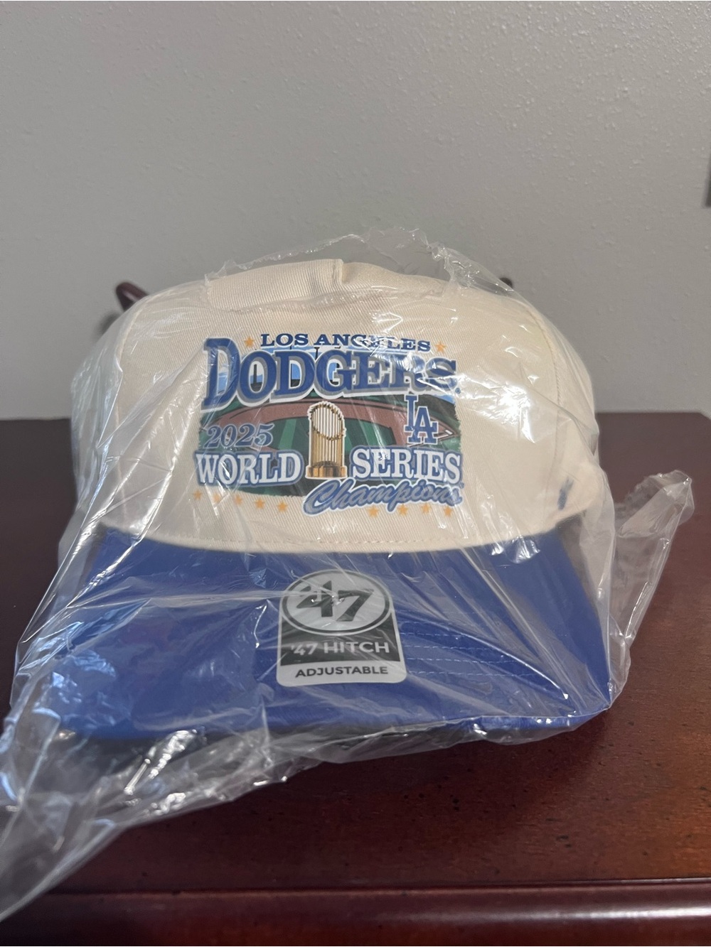 Los Angeles Dodgers 2025 World Series Champions Adjustable Trucker Hat